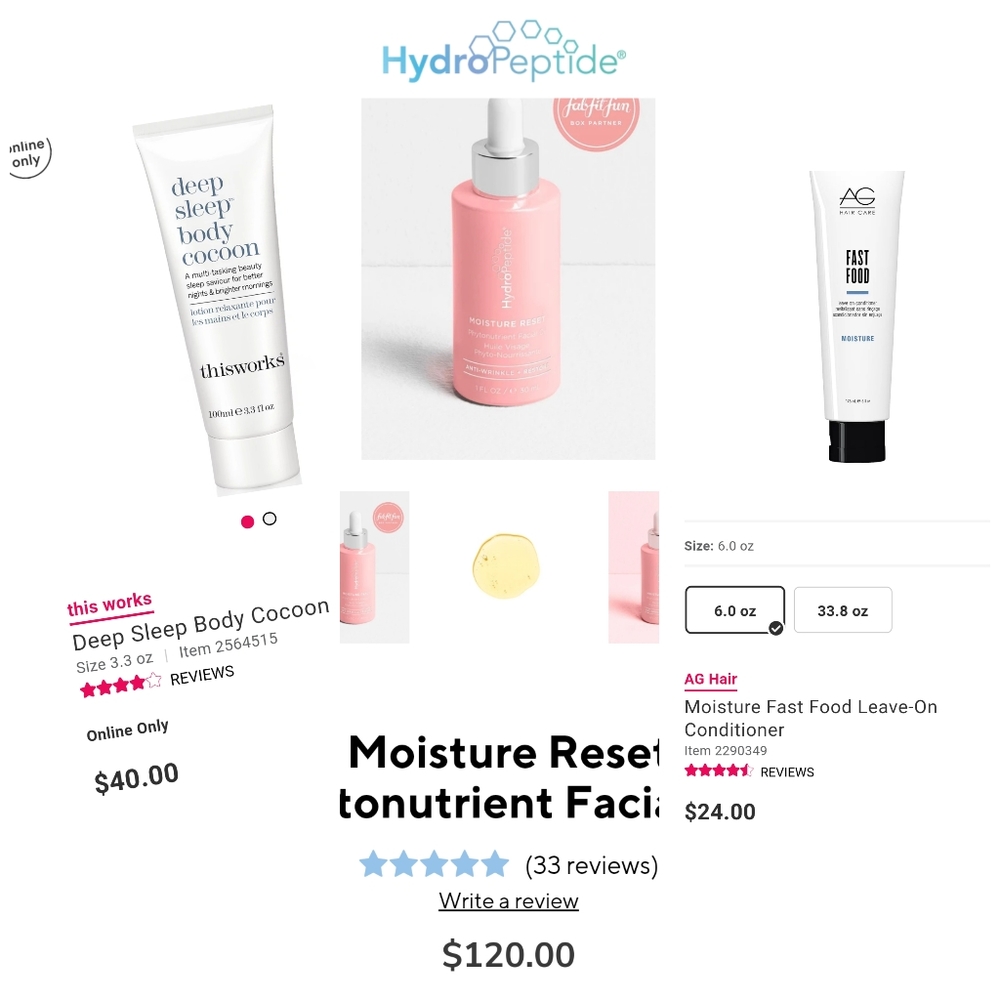 Full products, for a great price.
